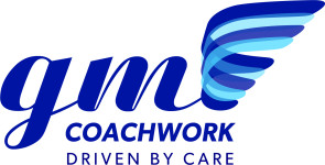 GM Coachwork logo - With Strapline